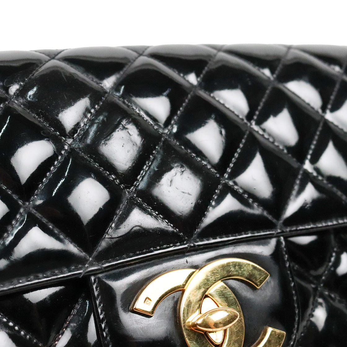 Chanel Black Faden Big CC Backpack