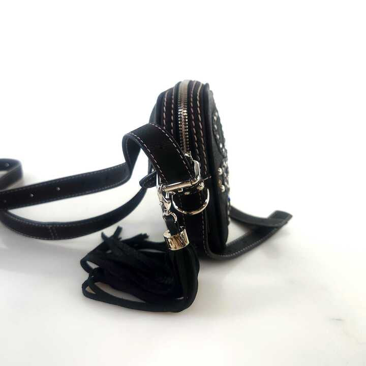 Mini Anagram Crossbody Bag