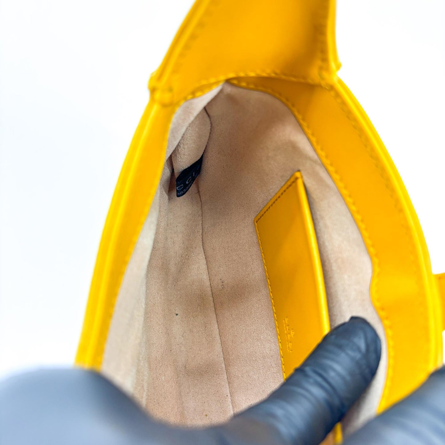 Gucci Jackie 1961 Mini Shoulder Bag Yellow