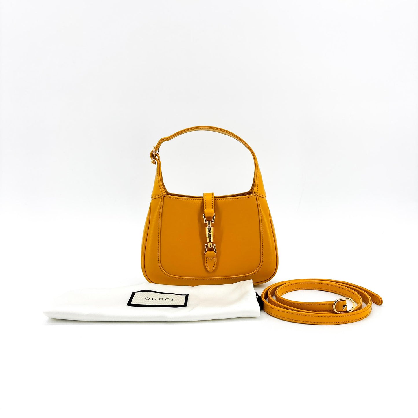 Gucci Jackie 1961 Mini Shoulder Bag Yellow