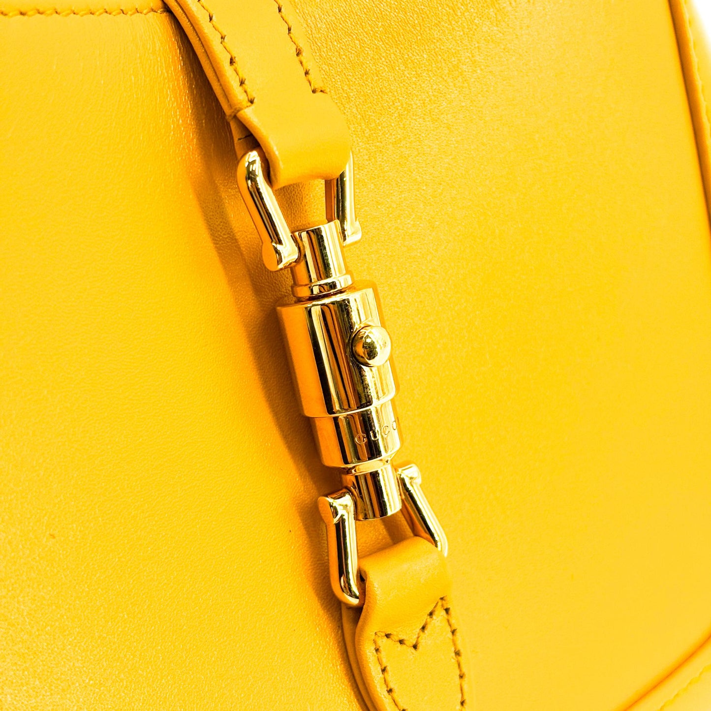 Gucci Jackie 1961 Mini Shoulder Bag Yellow