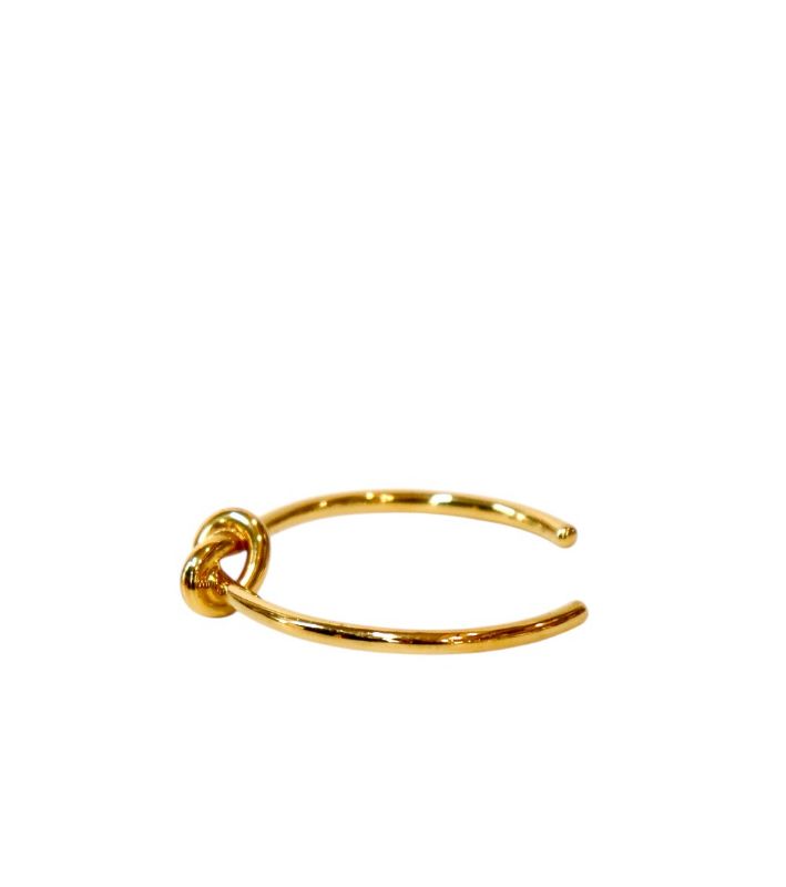 Celine Note Bangle Gold Bracelet