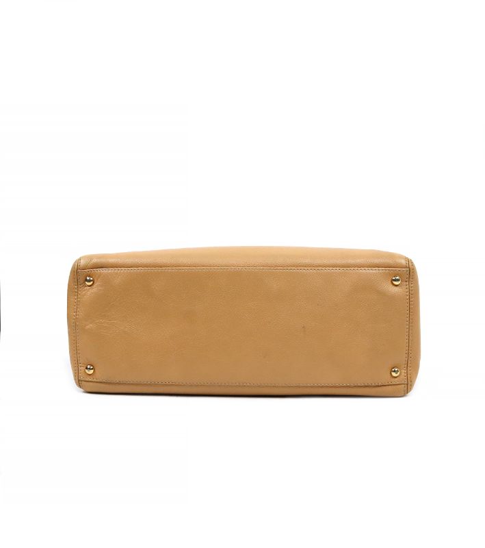Chanel Beige Caviar Surf Bag