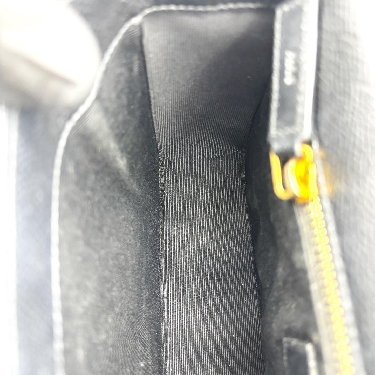 Saint Laurent Medium Monogram University Shoulder Bag Black Gold Hardware