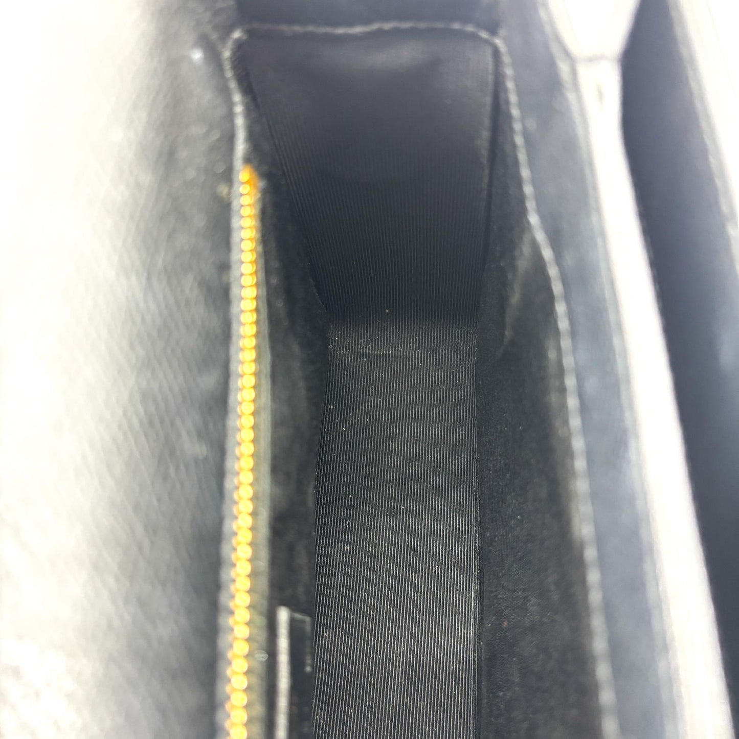 Saint Laurent Medium Monogram University Shoulder Bag Black Gold Hardware