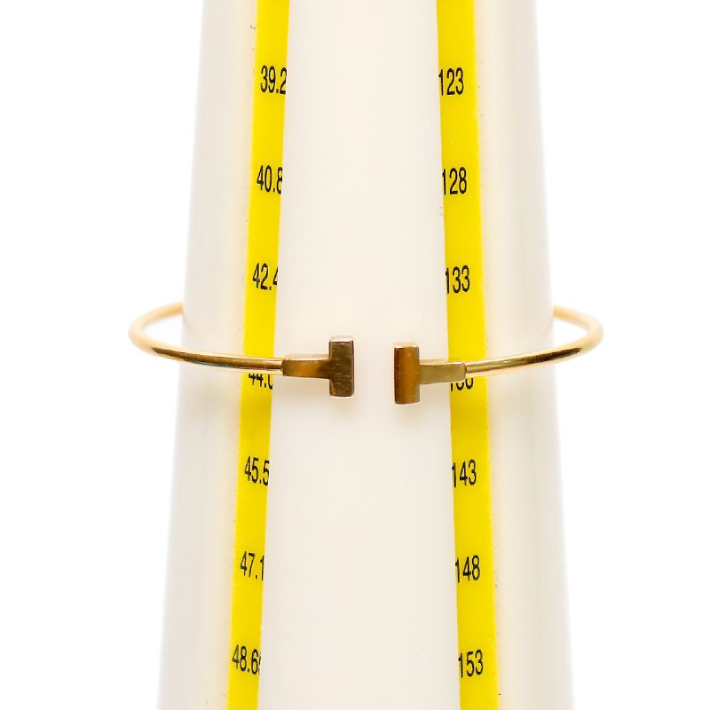 Tiffany 18K Narrow Wire Bracelet