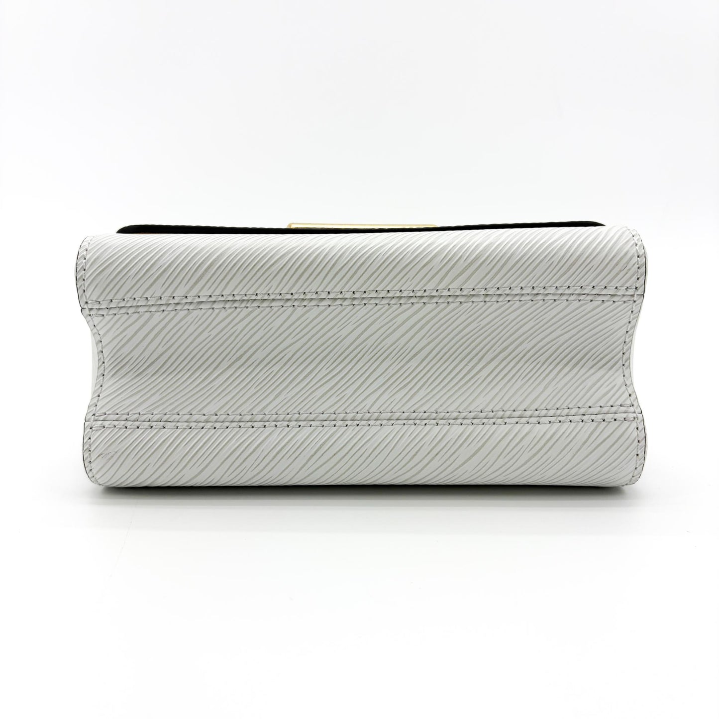 Louis Vuitton Twist MM Epi White Gold Hardware
