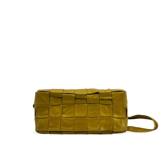 Bottega Veneta Small Brick Cassette Bag Ochre