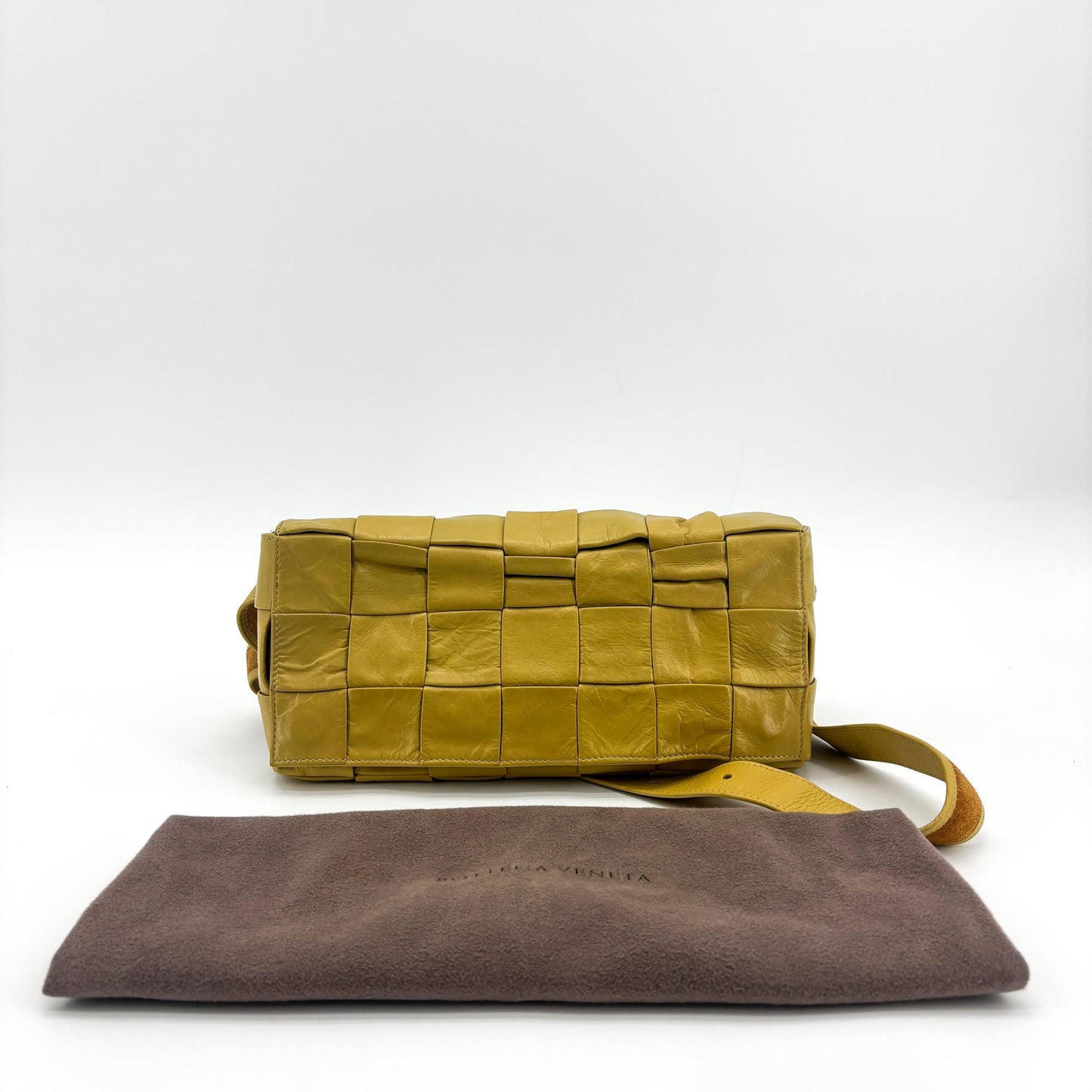 Bottega Veneta Small Brick Cassette Bag Ochre