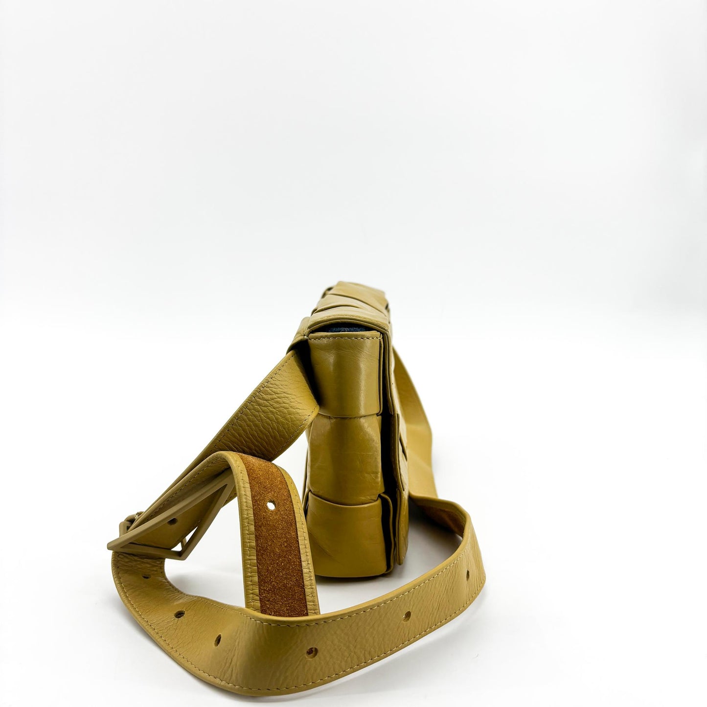 Bottega Veneta Small Brick Cassette Bag Ochre