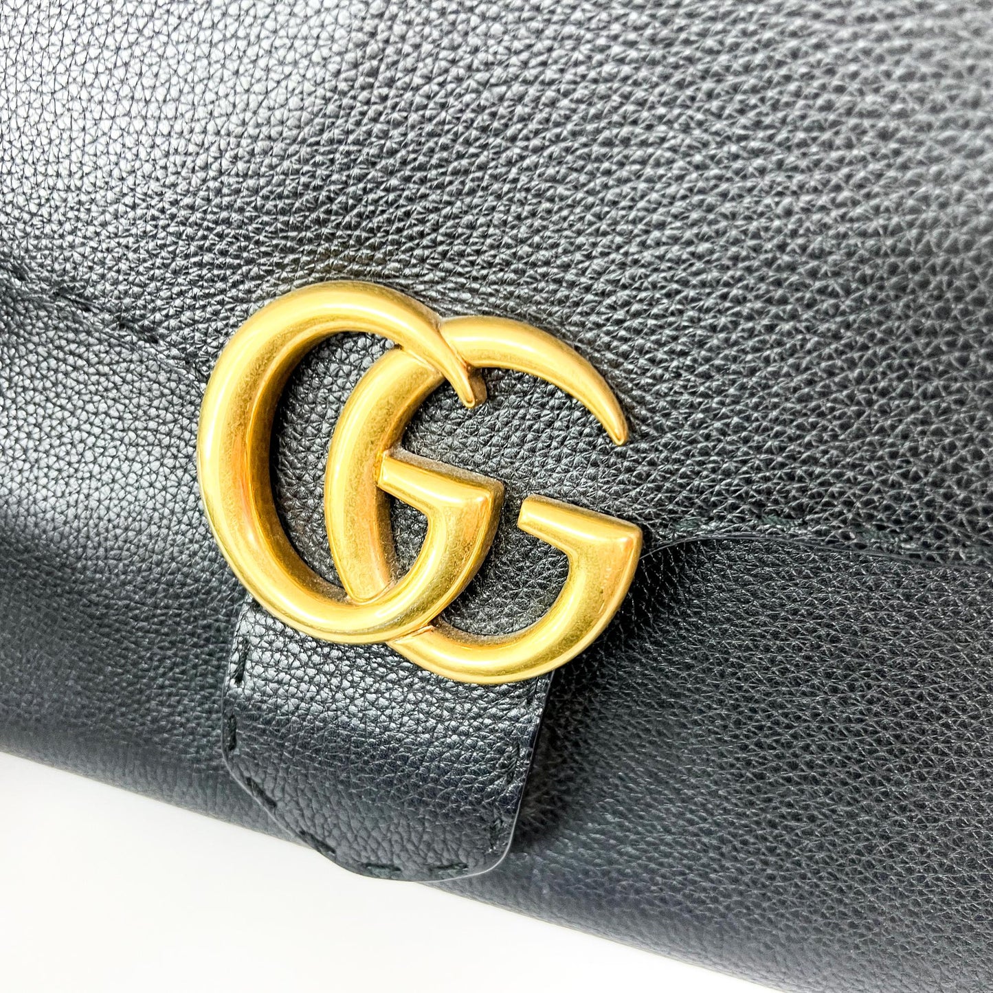 Gucci GG Marmont Small Top Handle Bag Black