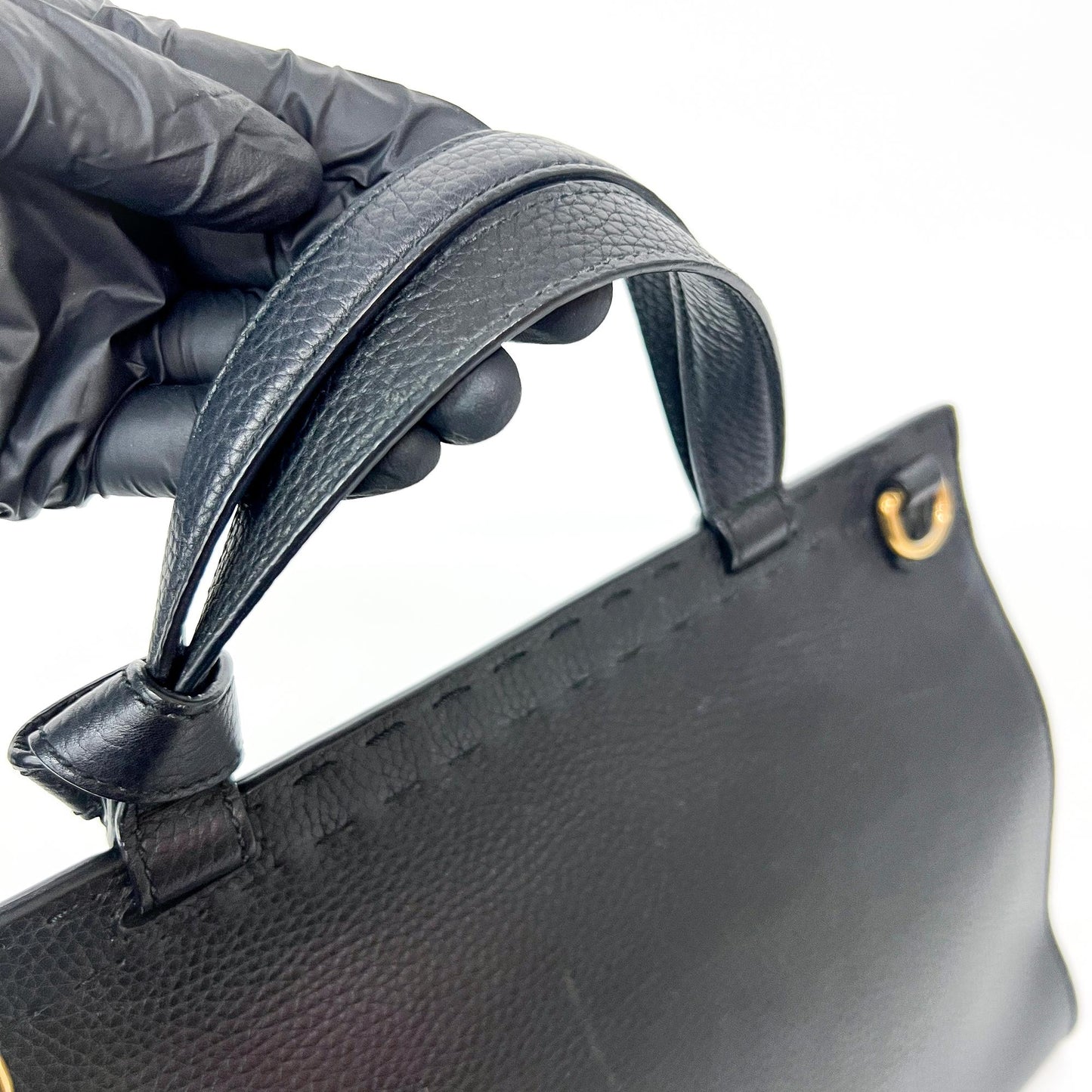 Gucci GG Marmont Small Top Handle Bag Black