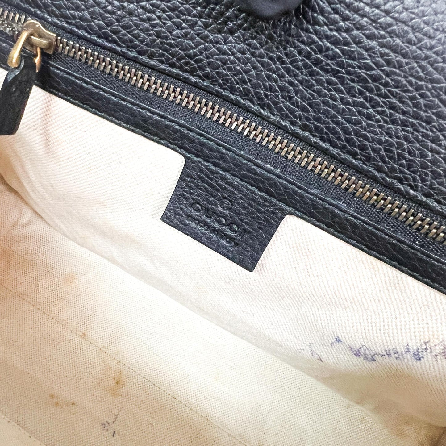 Gucci GG Marmont Small Top Handle Bag Black