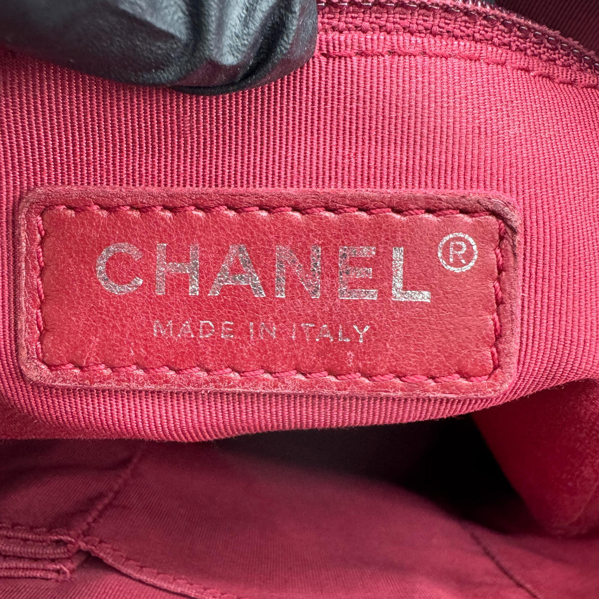 Chanel Gabrielle Small Hobo Bag Black Vintage Calfskin