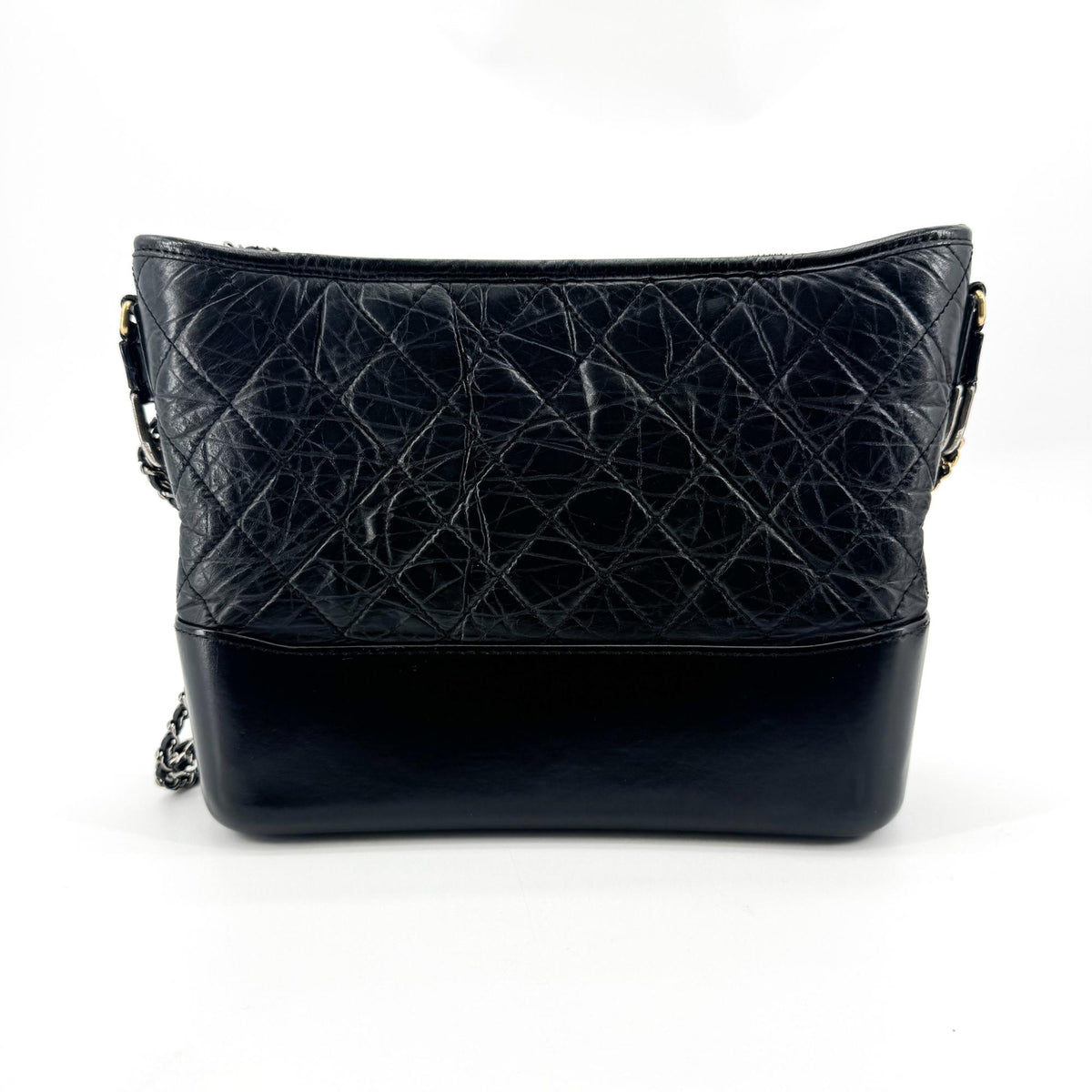 Chanel Gabrielle Small Hobo Bag Black Vintage Calfskin