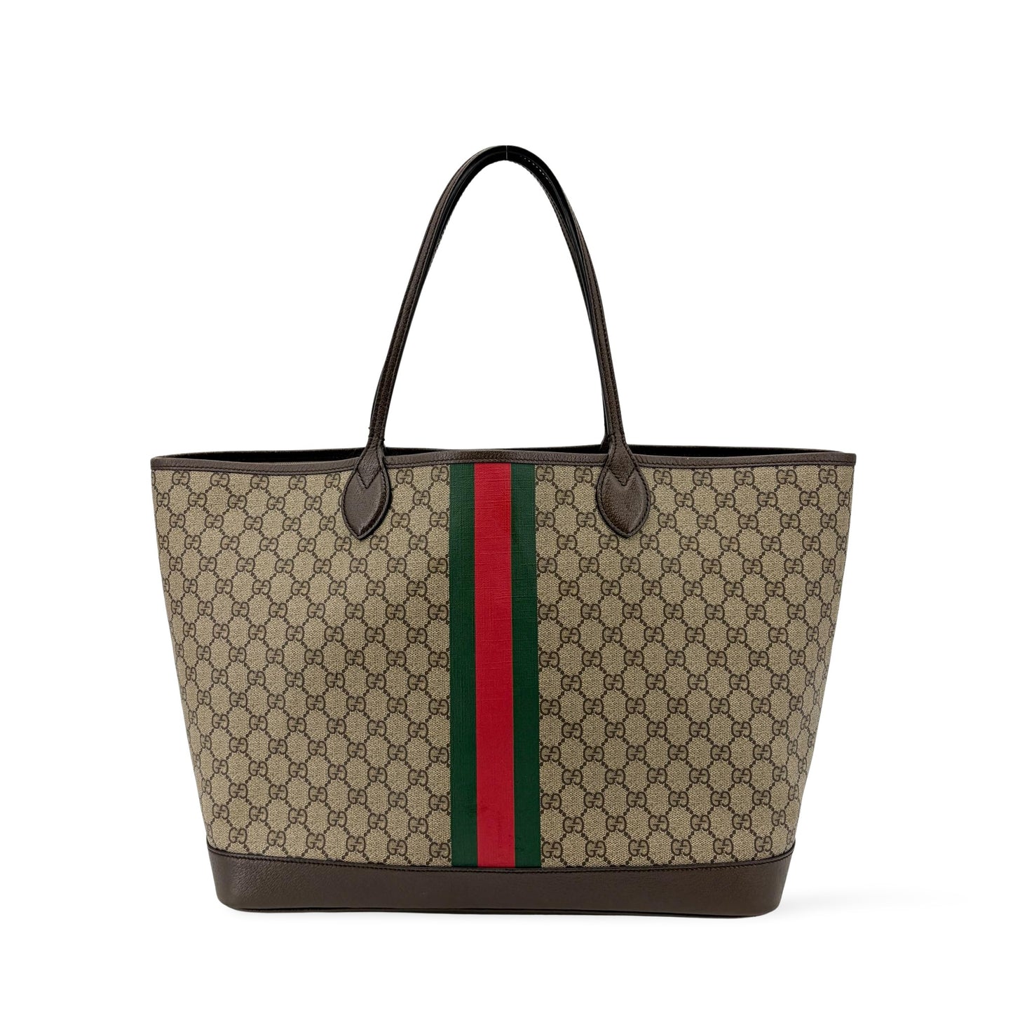 Gucci Ophidia GG Medium Tote Bag Brown