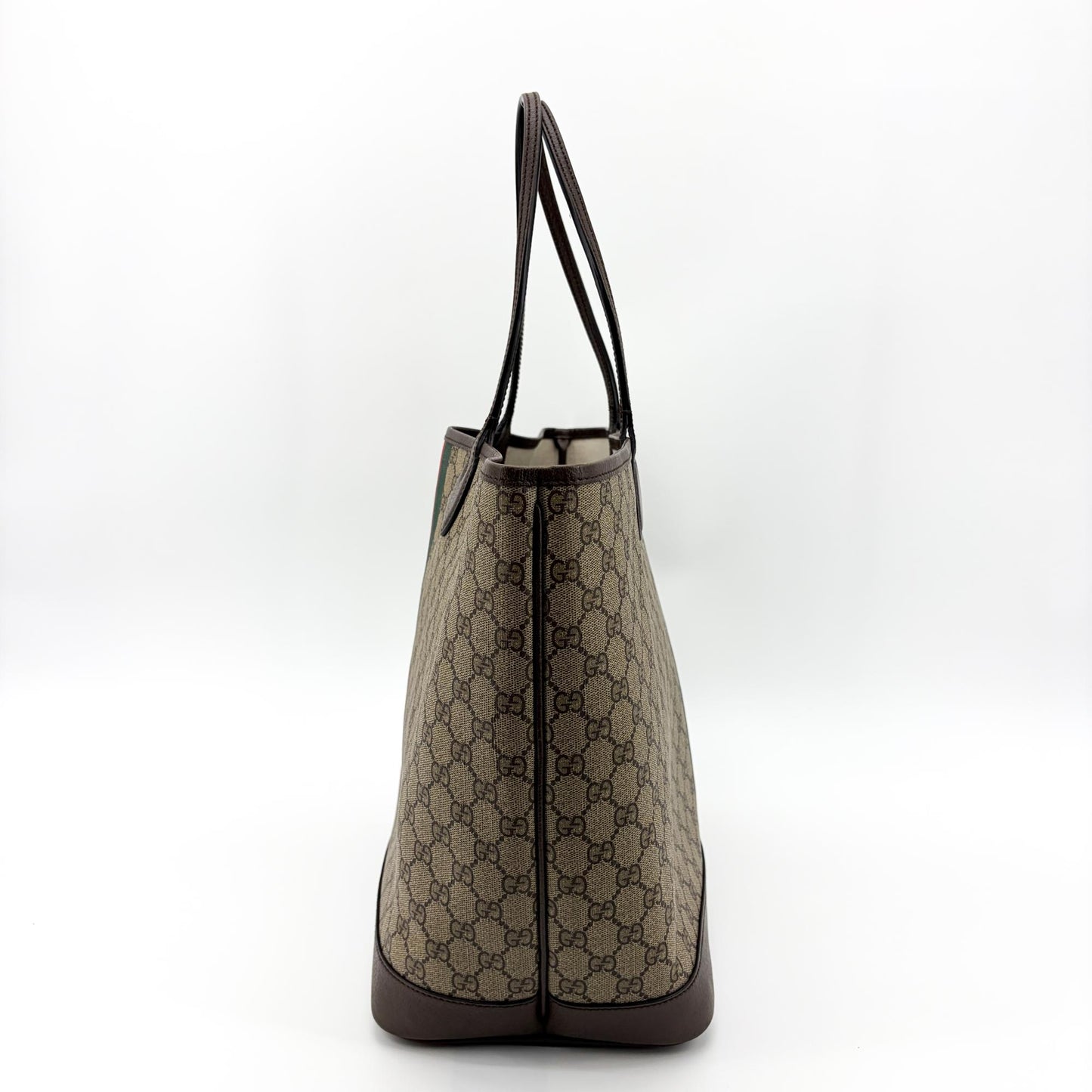 Gucci Ophidia GG Medium Tote Bag Brown
