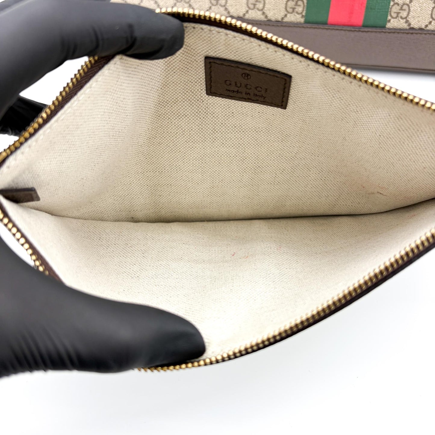 Gucci Ophidia GG Medium Tote Bag Brown