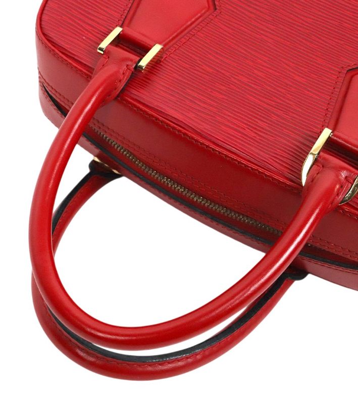 Louis Vuitton Red Epi Chablon Tote Bag