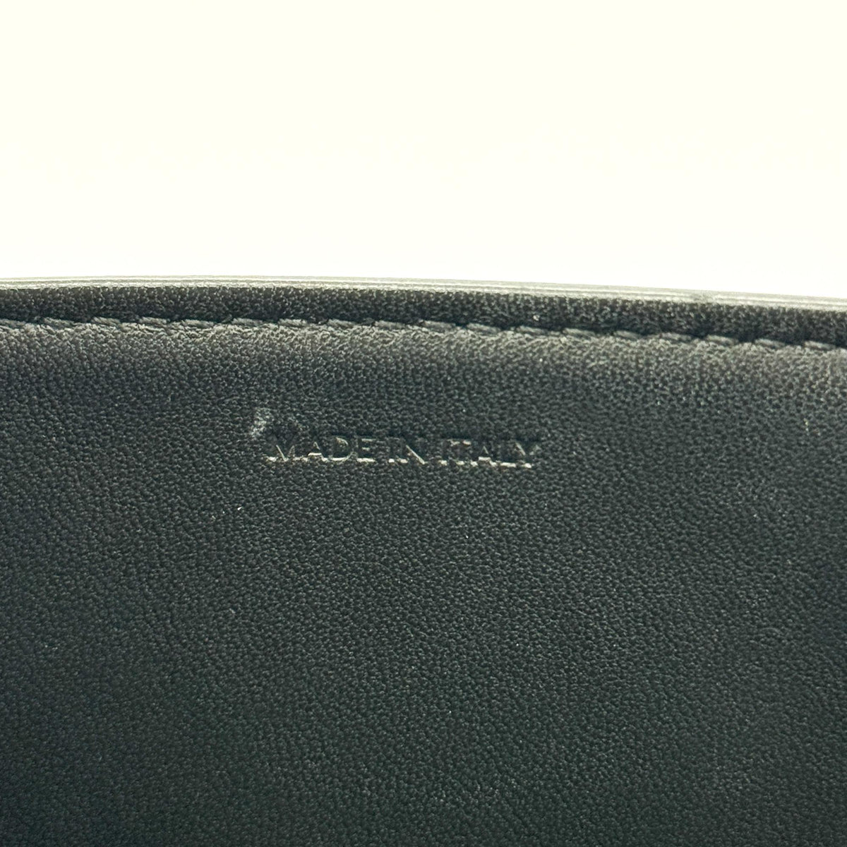 Celine Tin Triomphe Bag Shiny Calfskin Black