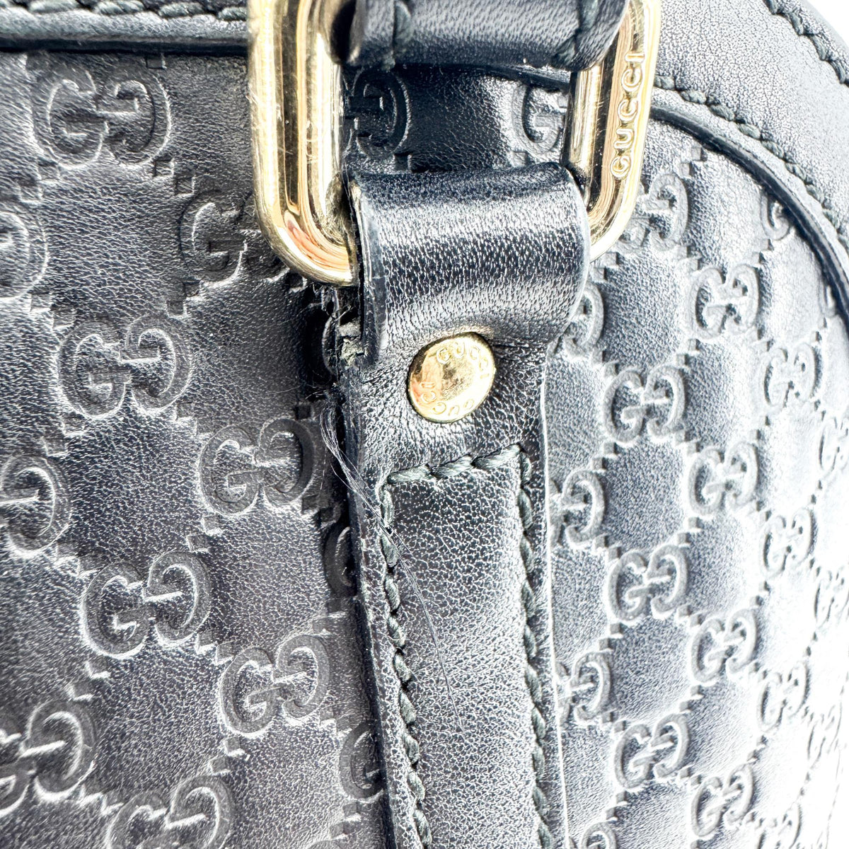 Gucci Microguccissima Mini Dome Bag Black