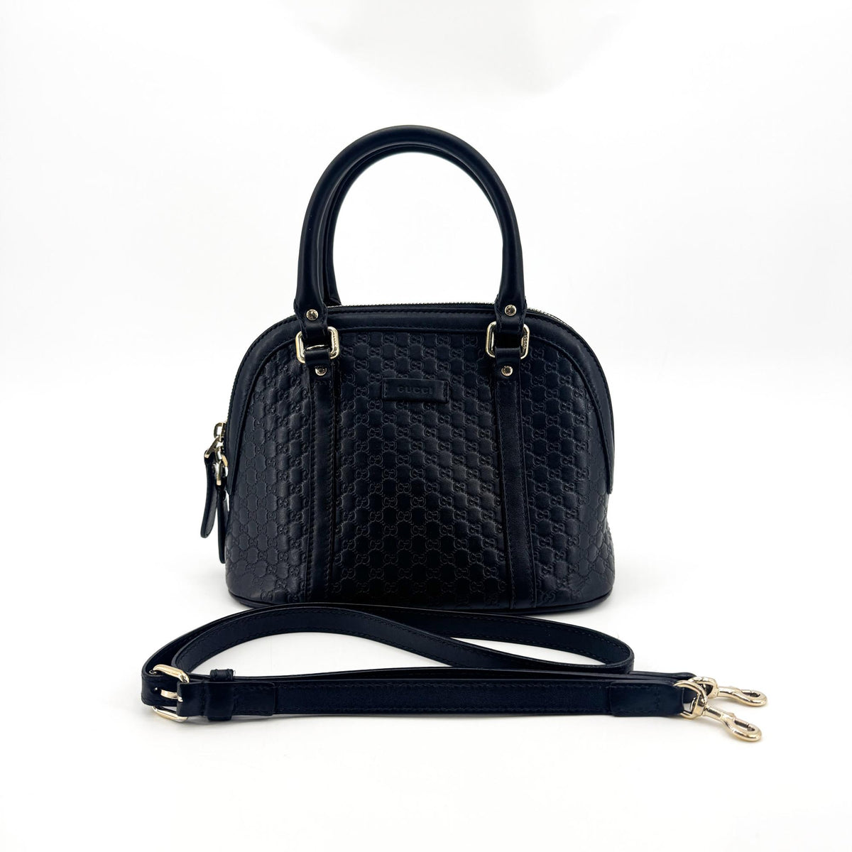 Gucci Microguccissima Mini Dome Bag Black