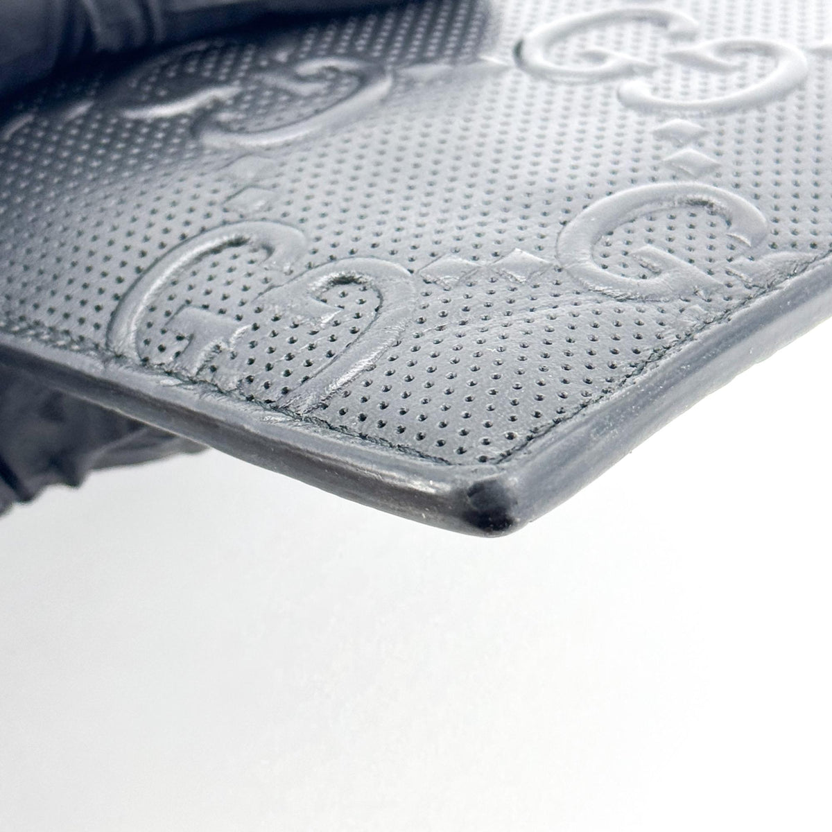 Gucci GG Embossed Clutch Black