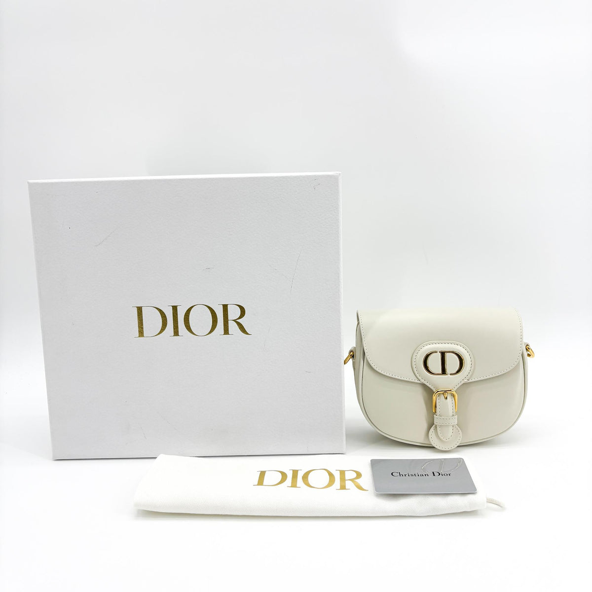 Dior Medium Barbie Bag Latte Box Calfskin
