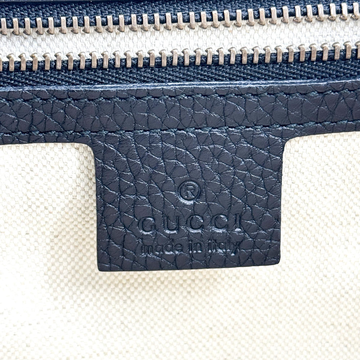 Gucci GG Marmont Small Leather Top Handle Bag Black