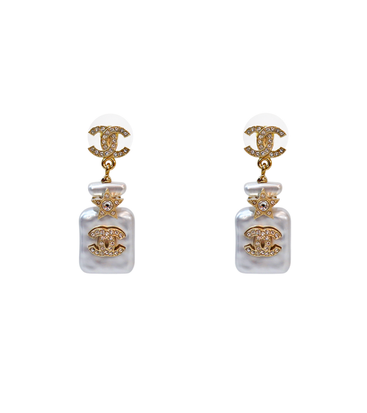 Chanel Star Bartle Earrings