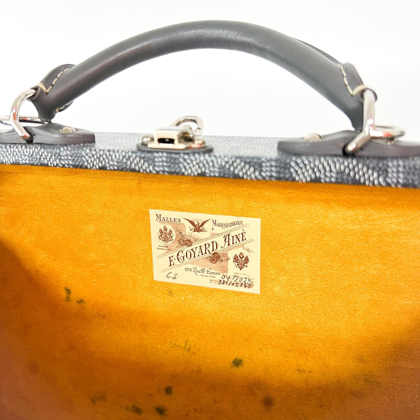 Goyard Diplomat Briefcase Black