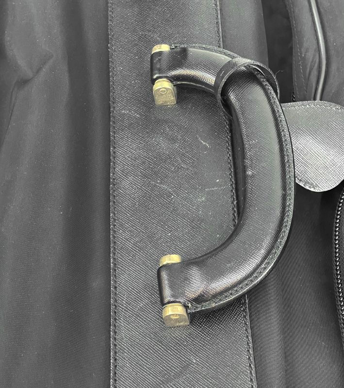 Prada Black Suitcase