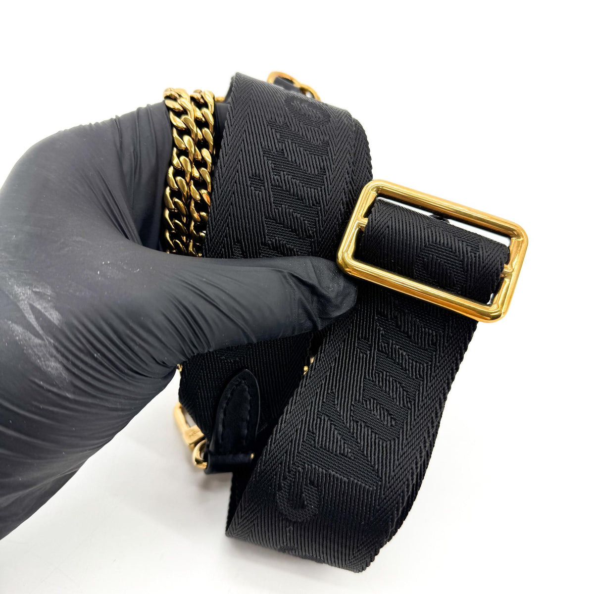Louis Vuitton New Wave Chain Pochette Black