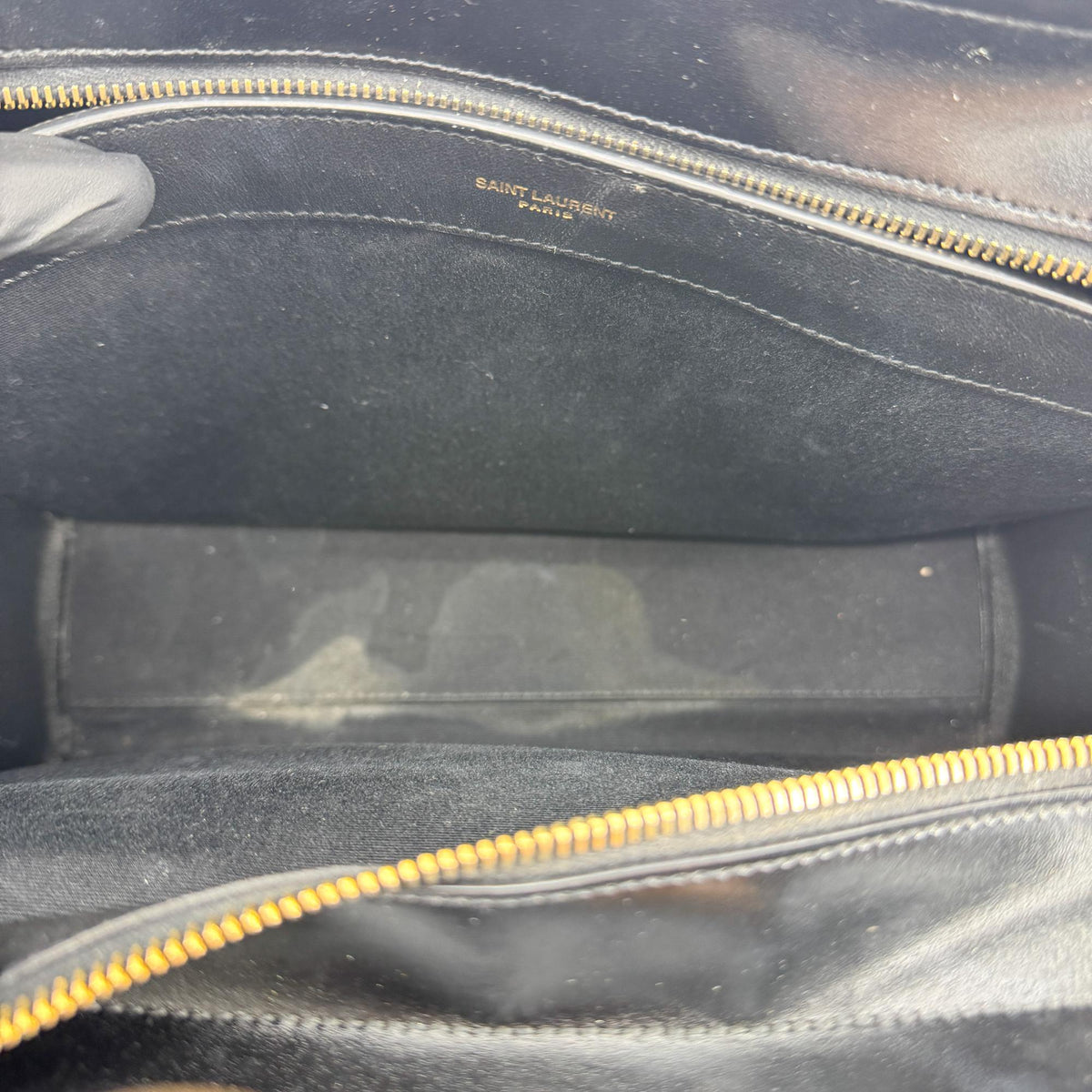 Saint Laurent Medium Uptown Tote Bag Black