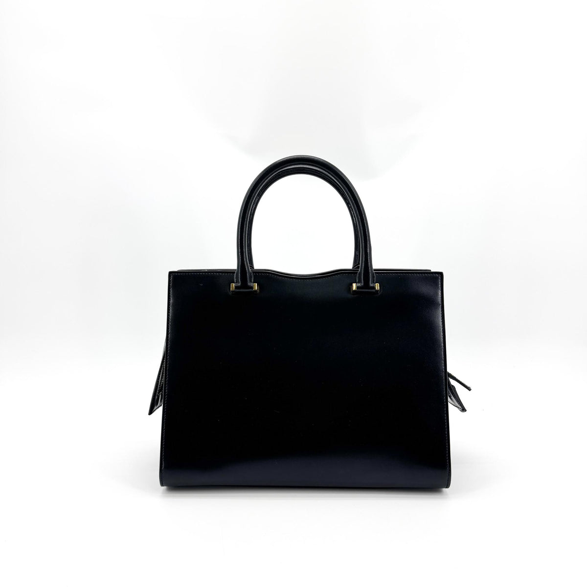 Saint Laurent Medium Uptown Tote Bag Black