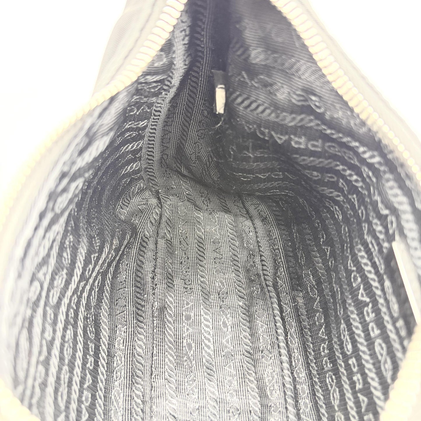 Prada Re-Edition 2005 Re-Nylon Chain Mini Bag Black