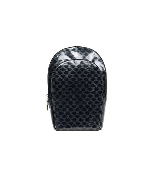 Celine Black PVC Macadam Backpack