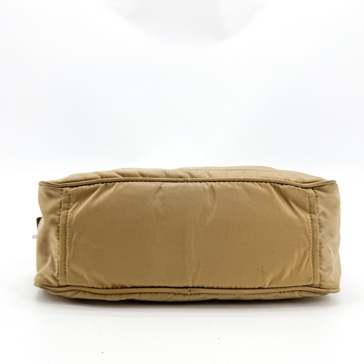 Prada Tessuto Nylon Crossbody Bag Beige