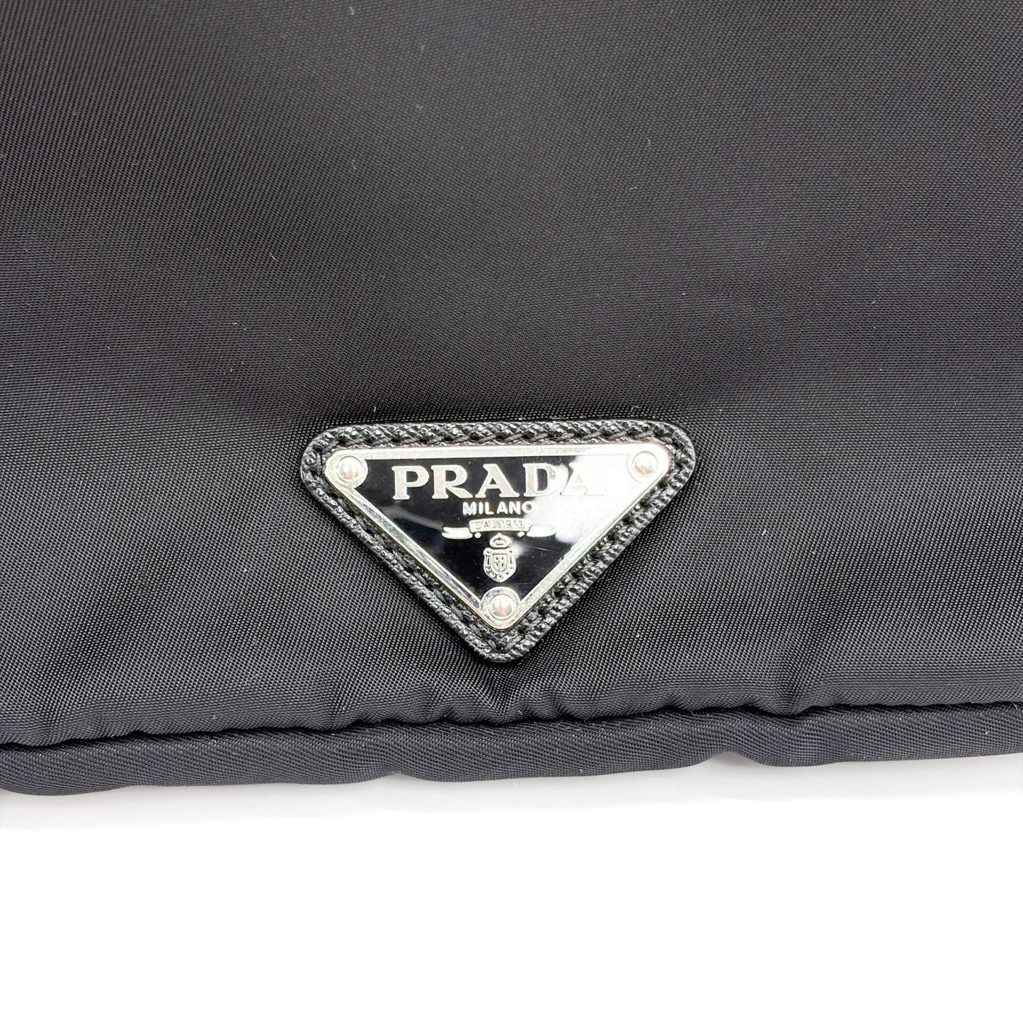 Prada Re-Ylon Travel Pouch Black