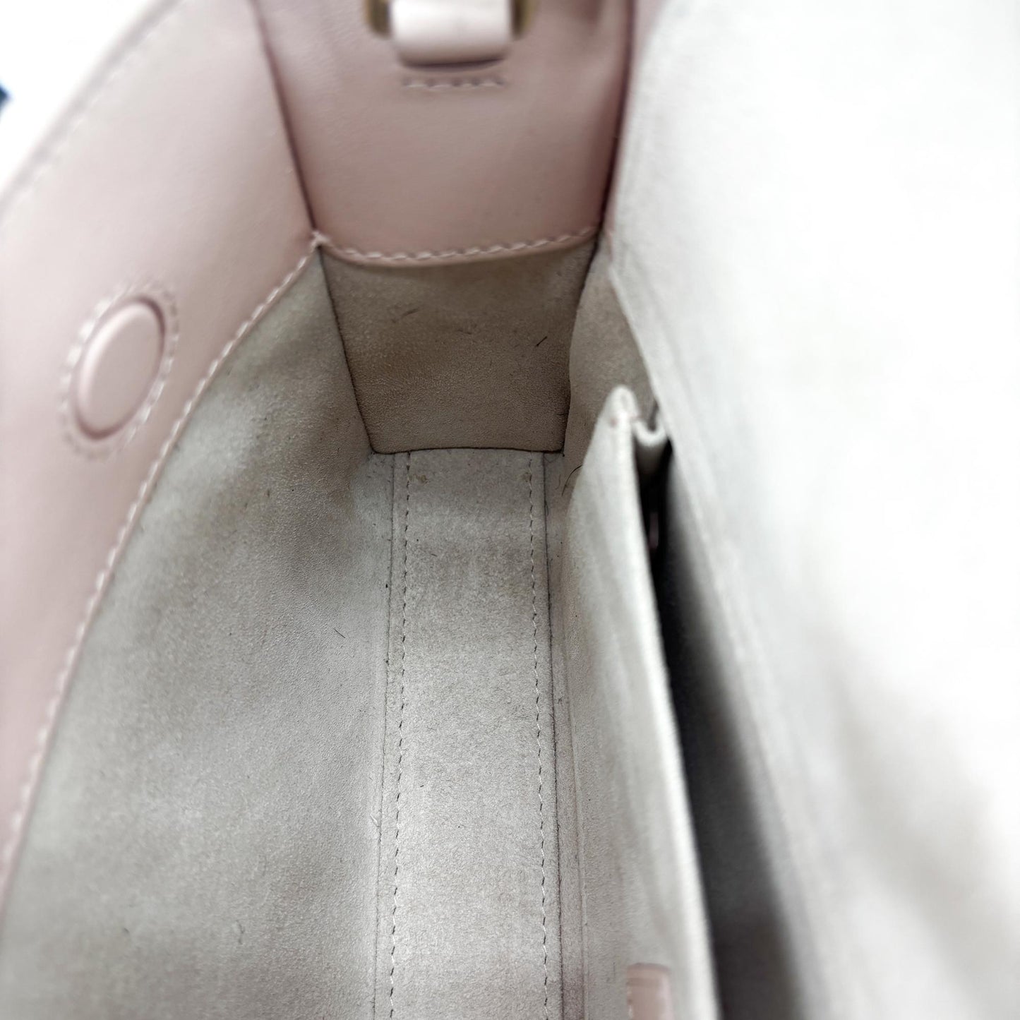 Dior Lady Dejoy Bag Medium Blush Cannage Lambskin Gold Hardware