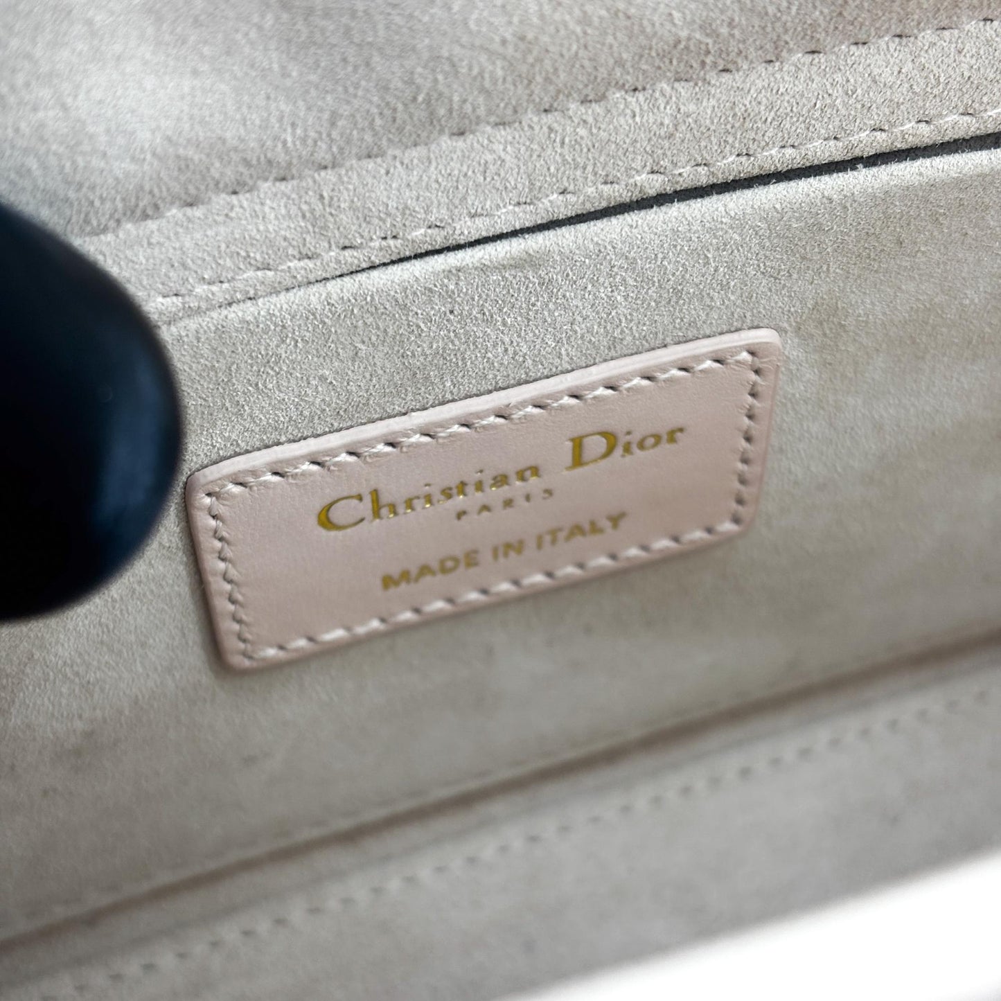 Dior Lady Dejoy Bag Medium Blush Cannage Lambskin Gold Hardware
