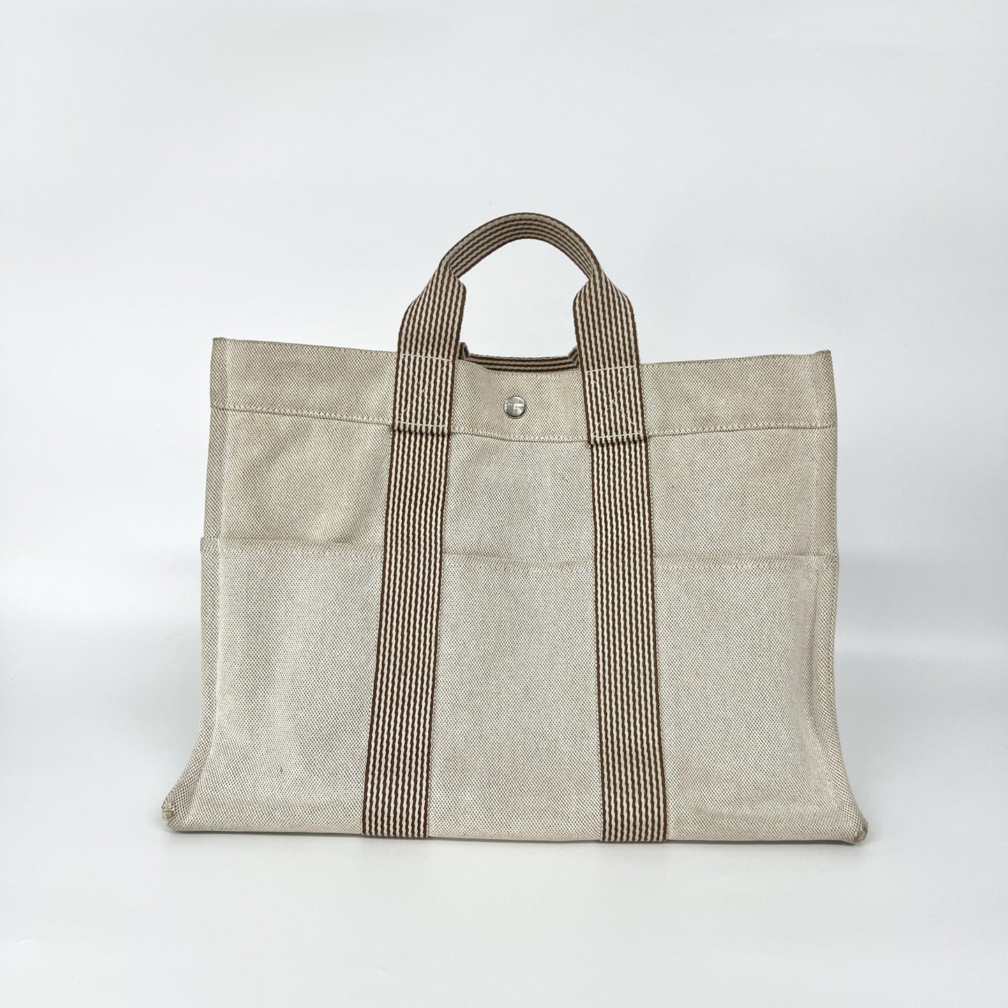 Hermès Pour Toe MM Beige Brown