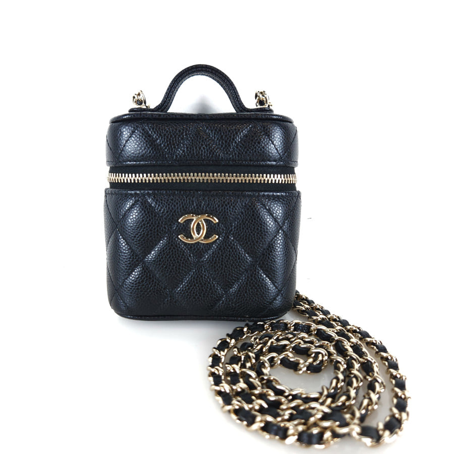 Mini Cosmetic Vanity Top Handle Crossbody Bag AP2503