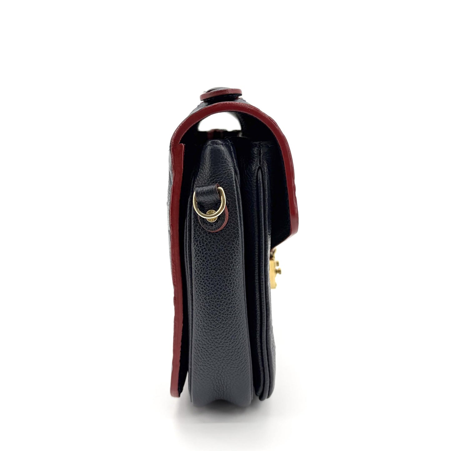 Louis Vuitton Pochette Métis Monogram Empreinte Marine Rouge