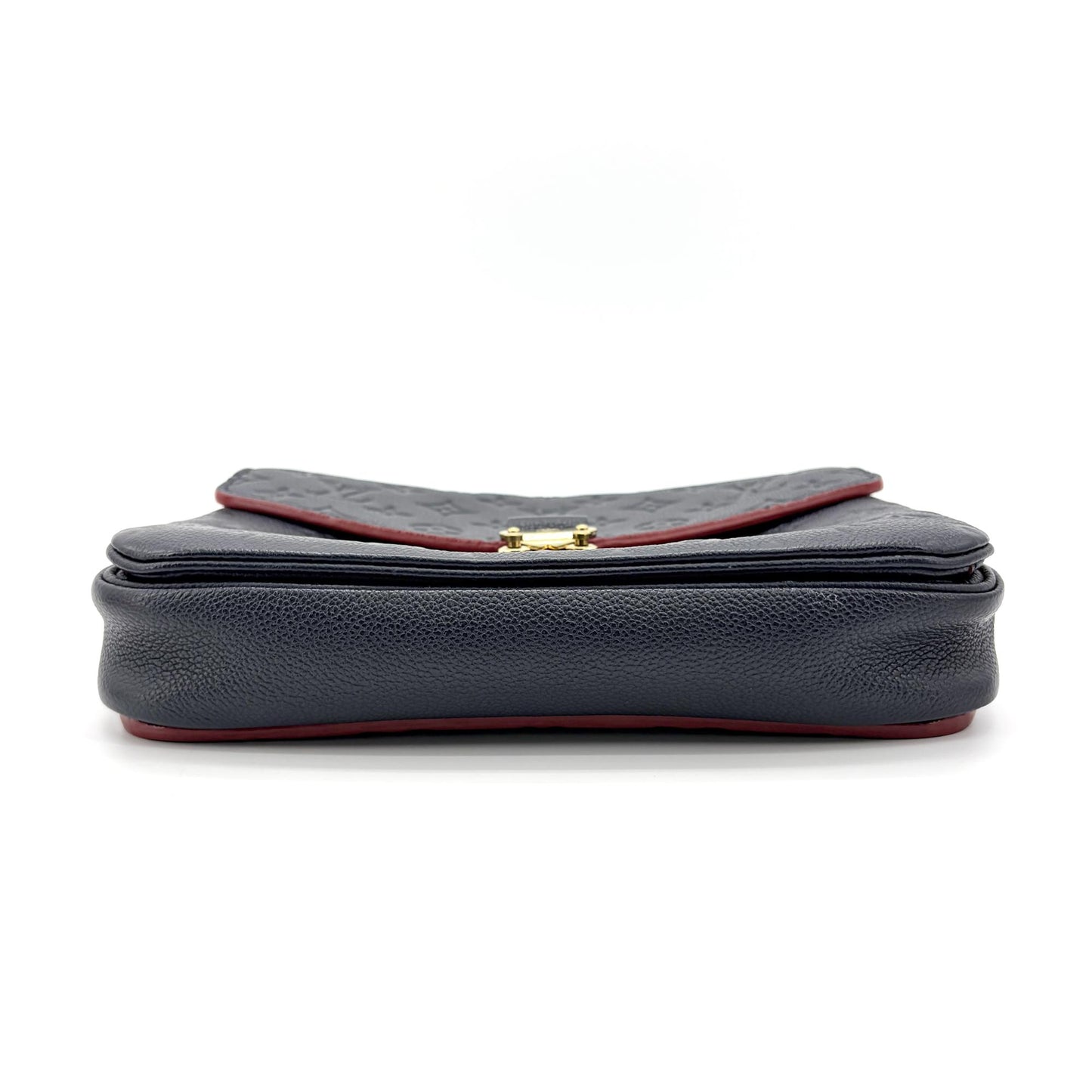 Louis Vuitton Pochette Métis Monogram Empreinte Marine Rouge