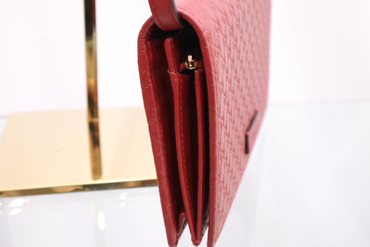Microguccissima Mini WOC Crossbody Bag 466507