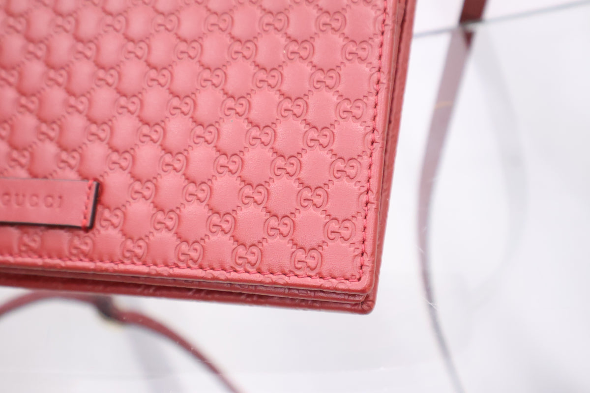 Microguccissima Mini WOC Crossbody Bag 466507