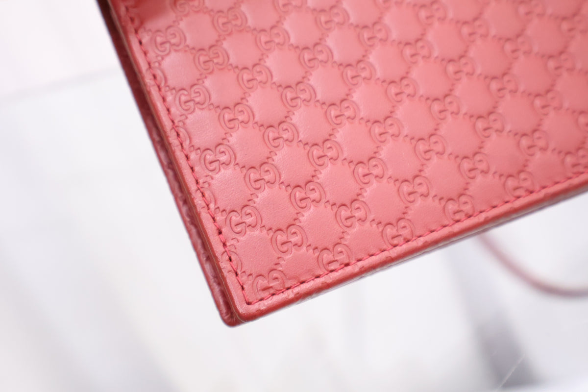 Microguccissima Mini WOC Crossbody Bag 466507