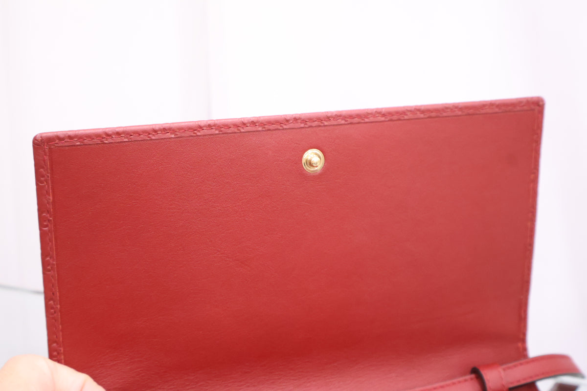 Microguccissima Mini WOC Crossbody Bag 466507