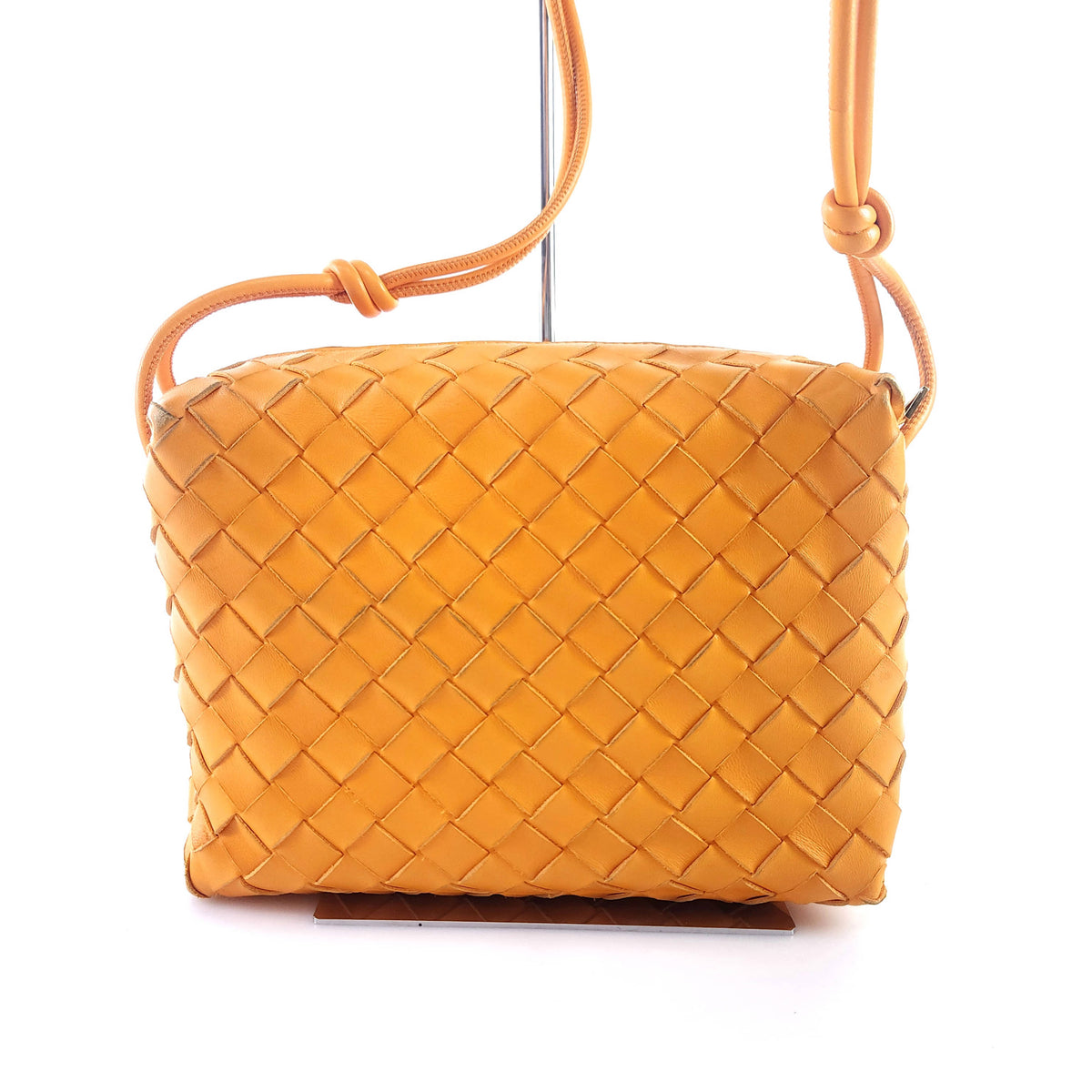 Small Intrecciato Loop Crossbody Bag 723548